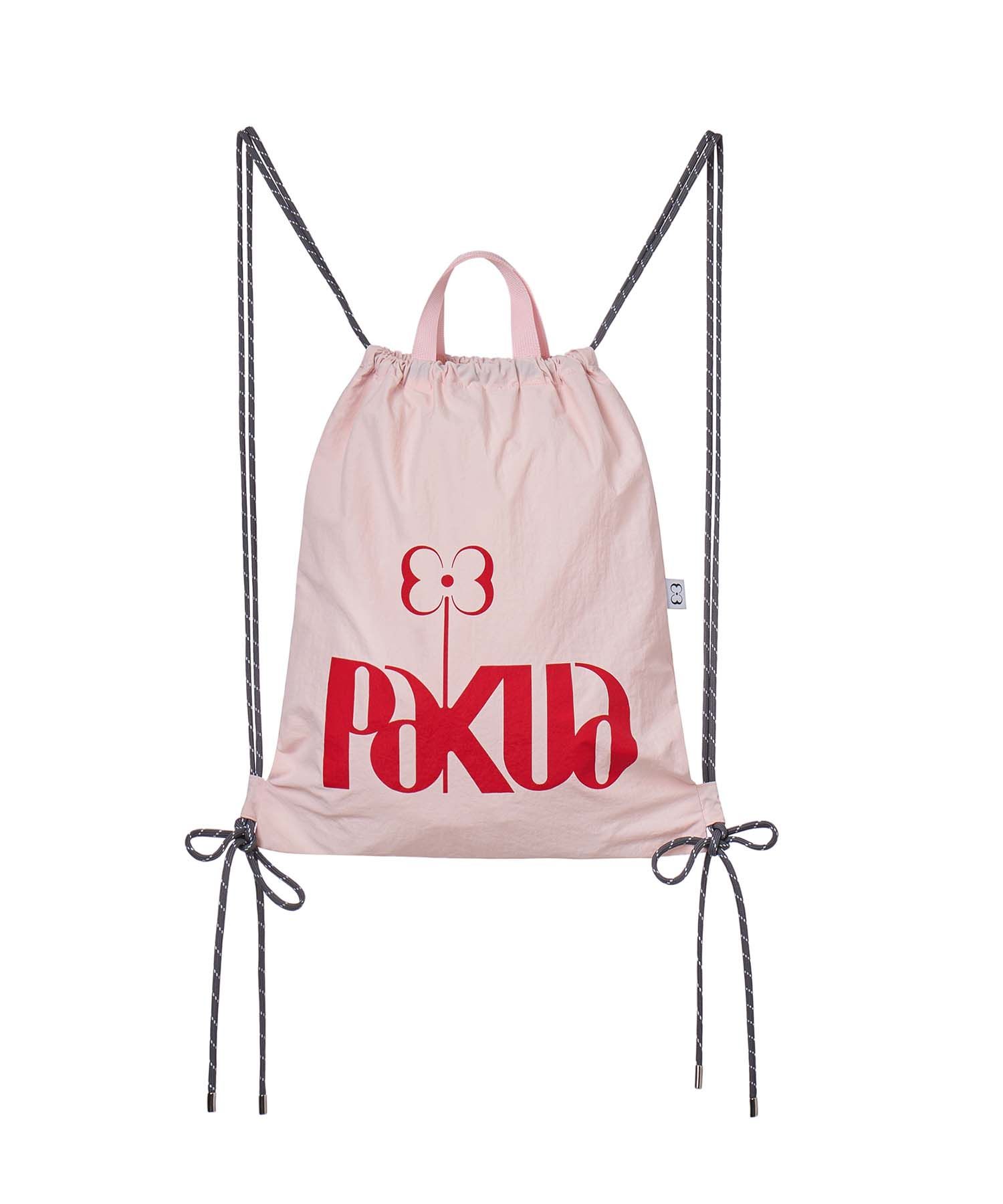 韓国人気ファッション[PAKUA] PAKUA LOGO DRAWSTRING BAG PAKUA LOGO DRAWSTRING BAG — MINJUKIM